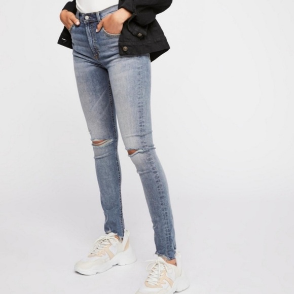 Boyish Donny Distressed Skinny Jeans - Picture 1 of 8
